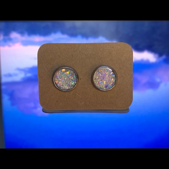 Druzy Earrings - Picture 1 of 1